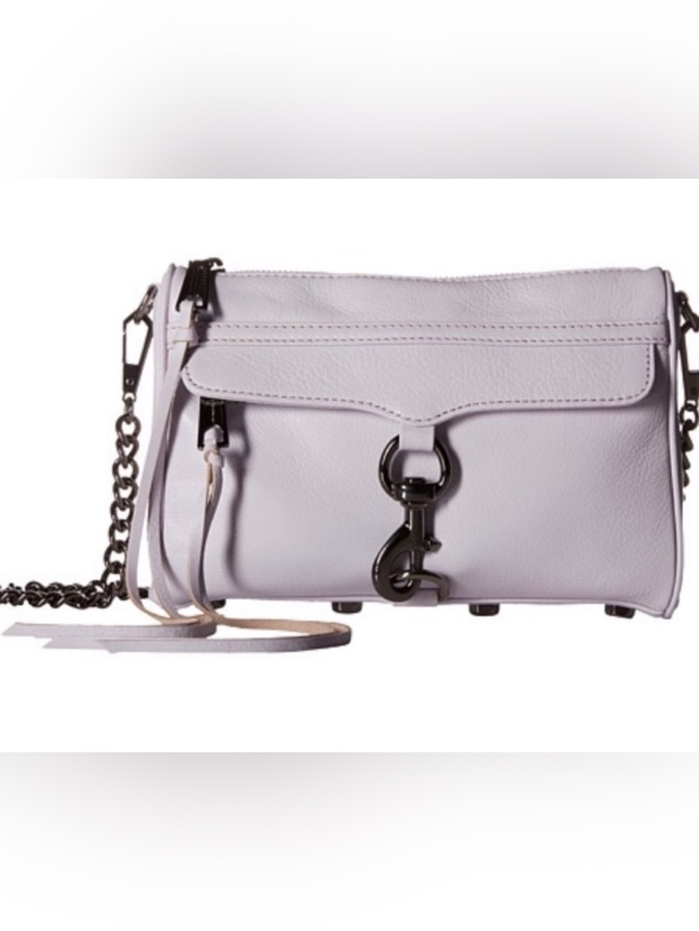 Rebecca Minkoff Mini MAC crossbody with Gunmetal Hardware